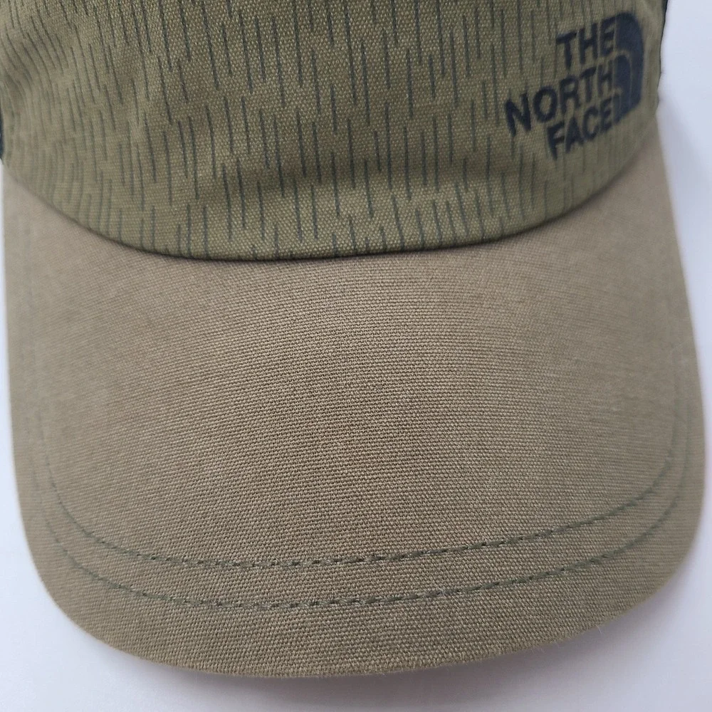 North Face Hat Snapback Trucker Mesh Green Black Men Hike Outdoors Casual Wear‎